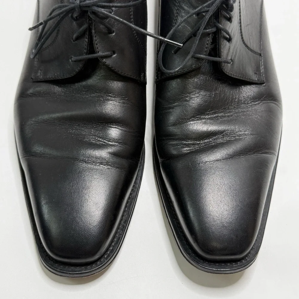 Broletto To Boot New York Mens Dress Shoes Black Leather Italian Oxford 13 M